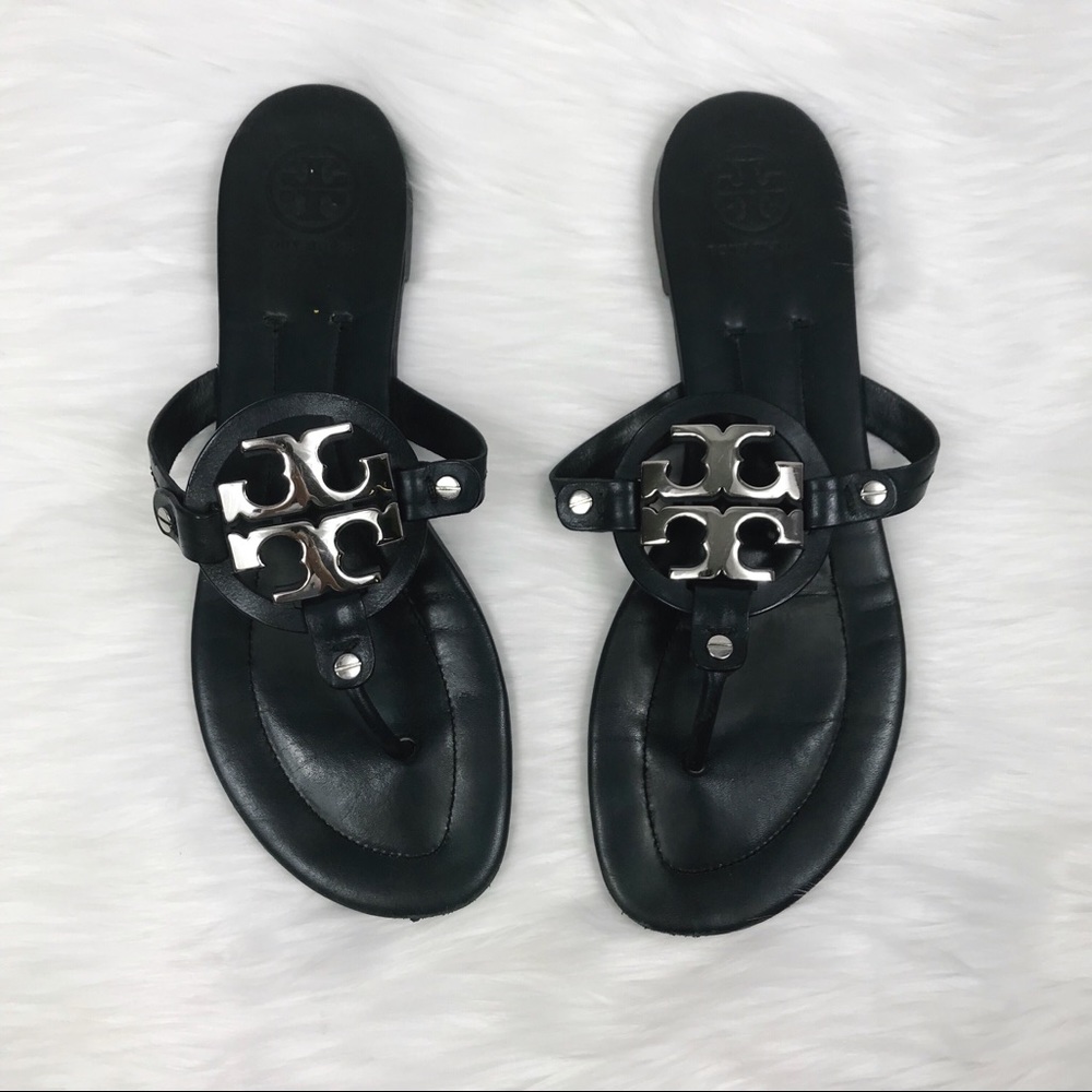 Tory Burch Miller sandals navy blue